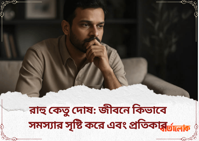 রাহু-কেতু দোষ: জীবনে সমস্যার কারণ ও কার্যকর প্রতিকার