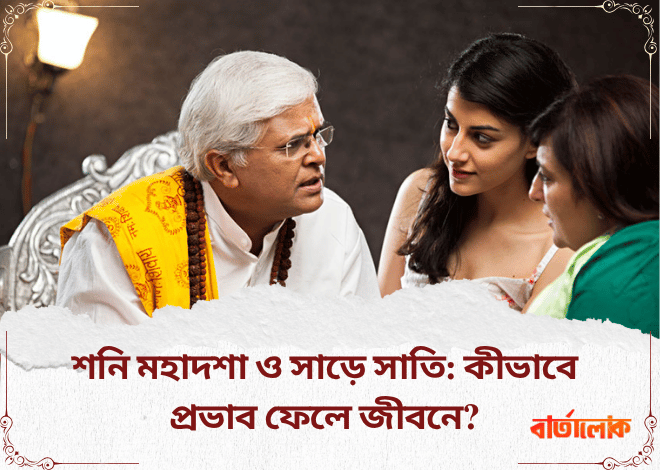 শনি মহাদশা ও সাড়ে সাতি: জীবনে কীভাবে প্রভাব ফেলে জেনে নিন জ্যোতিষ মতে