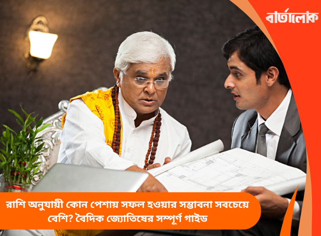 রাশি অনুযায়ী কোন পেশায় সফল হওয়ার সম্ভাবনা সবচেয়ে বেশি? বৈদিক জ্যোতিষের সম্পূর্ণ গাইড