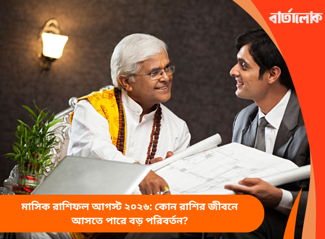 মাসিক রাশিফল আগস্ট ২০২৬: কোন রাশির জীবনে আসতে পারে বড় পরিবর্তন?