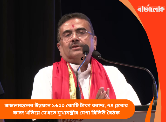 জঙ্গলমহলের উন্নয়নে ১৬০০ কোটি টাকা বরাদ্দ, ৭৪ ব্লকের কাজ খতিয়ে দেখতে মুখ্যমন্ত্রীর মেগা রিভিউ বৈঠক